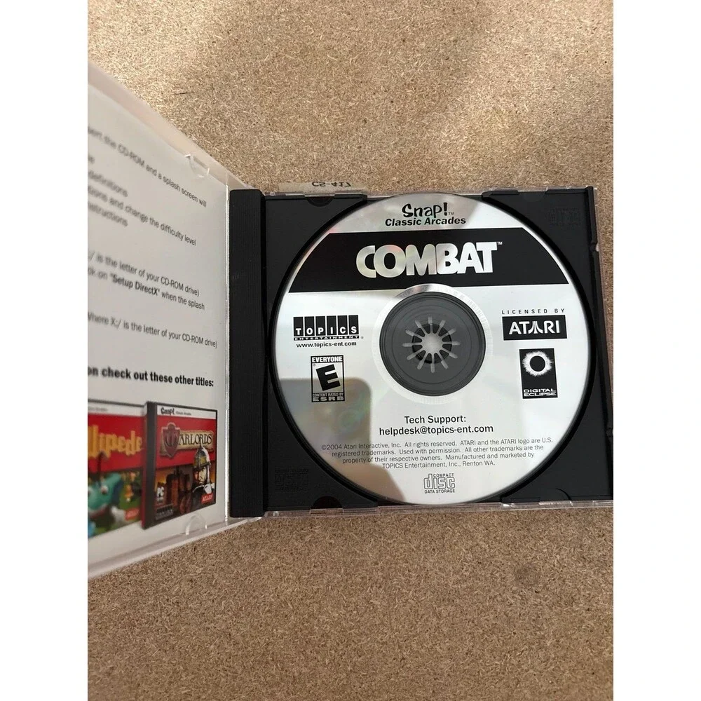 Snap Atari Combat- PC Game